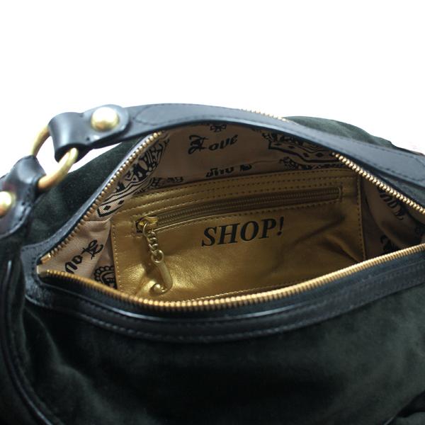 black velvet hobo bag