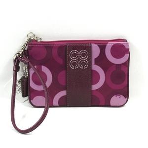 Coach Julia Opt Art Wristlet Plum Multi #44174 | Coach 44174