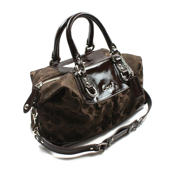 Coach Ashley Signature Satchel F-15440 sold