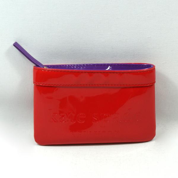 kate spade red coin purse