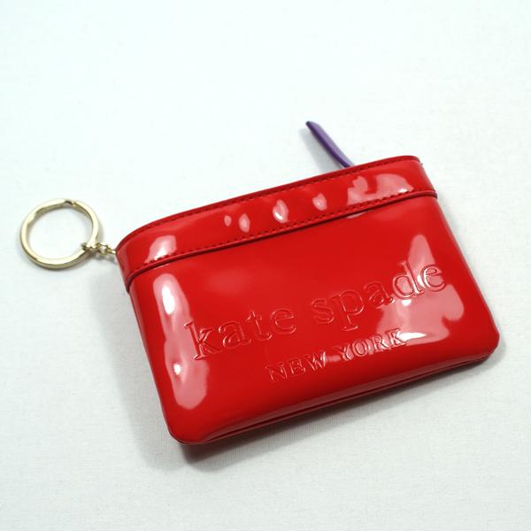 kate spade red coin purse