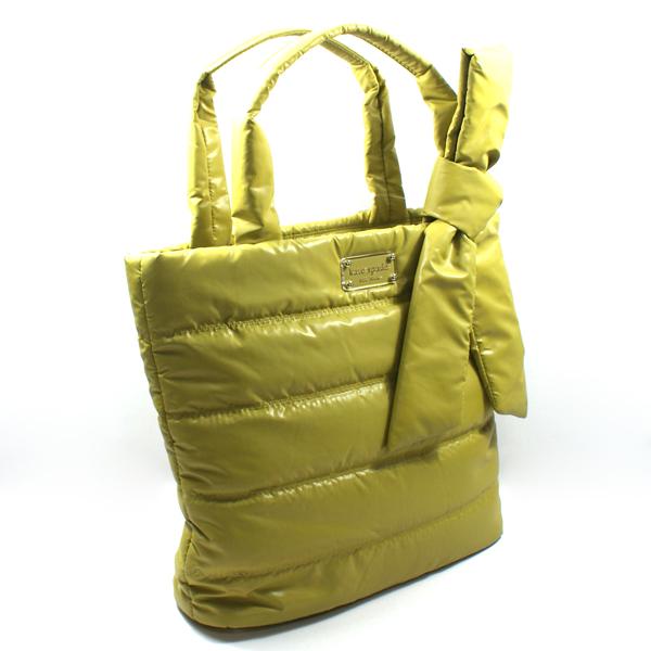 green puffer bag