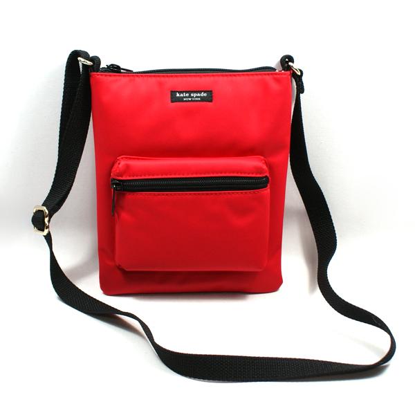 Kate Spade Thomas Anniversary Nylon Swing/ Crossbody Bag Red #WKRU1005