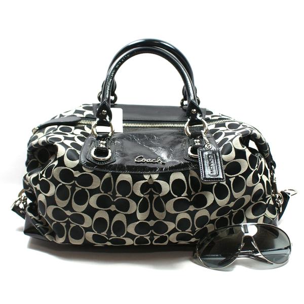 coach signature quinn satchel