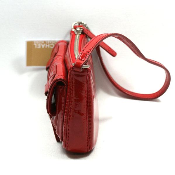 mk red wristlet