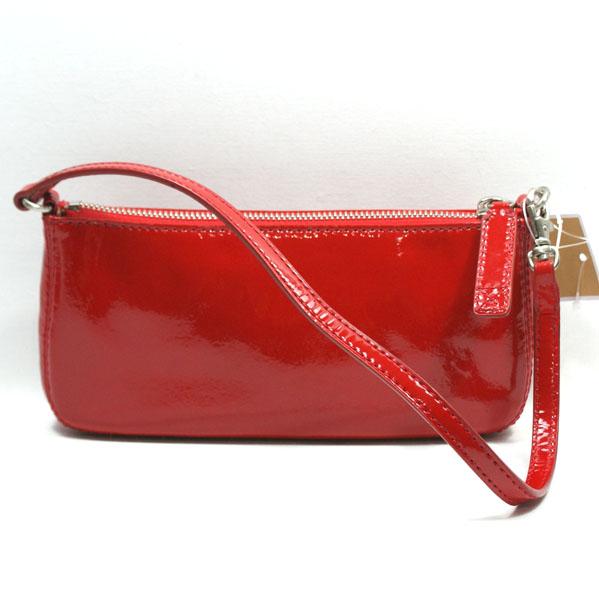 mk red wristlet