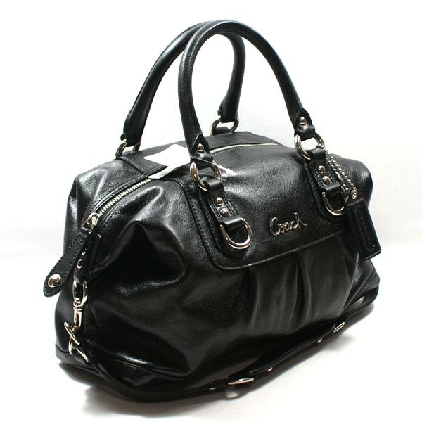 coach black small purse