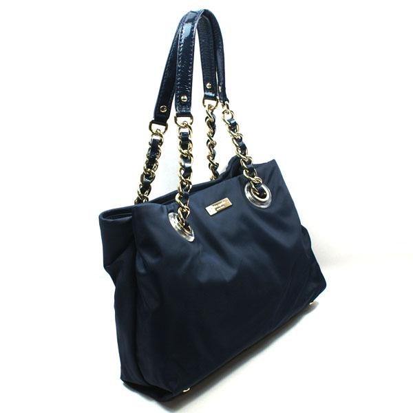 small navy shoulder bag