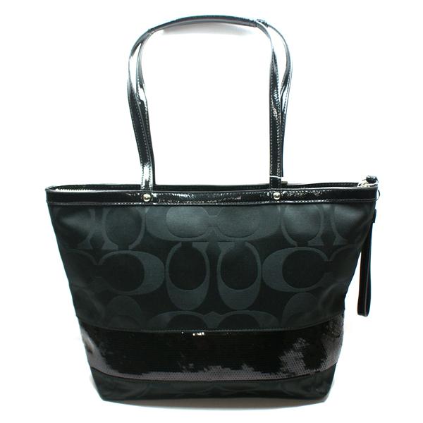 coach sequin tote