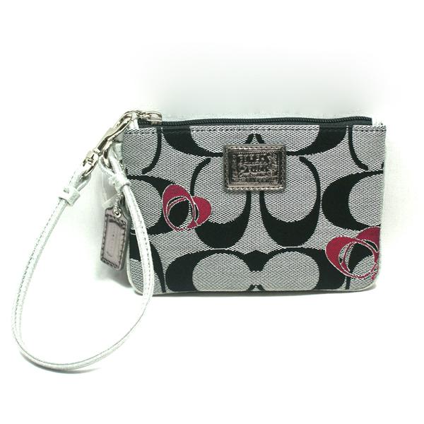 coach poppy heart purse