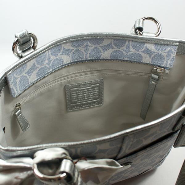 coach tote denim