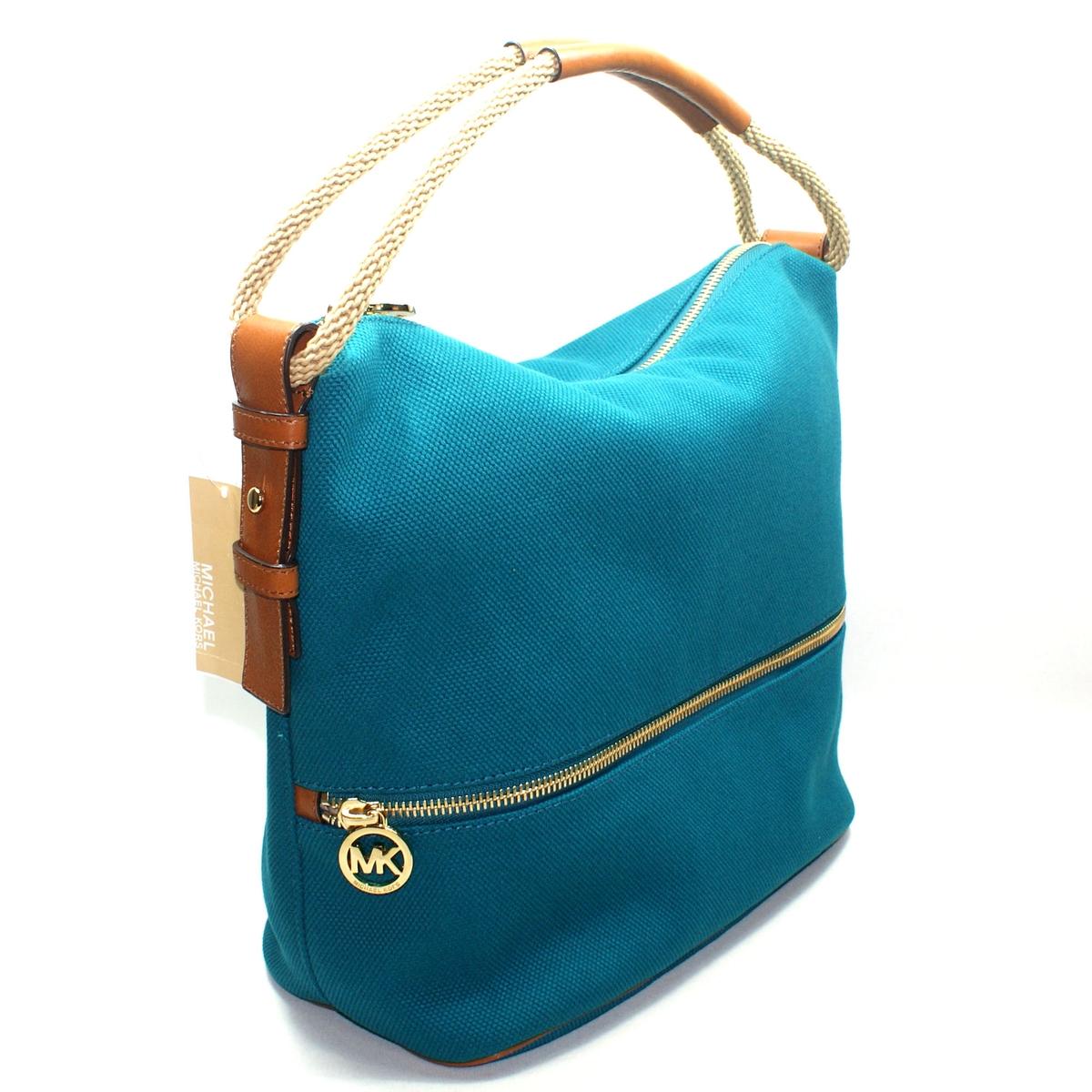 turquoise hobo purse