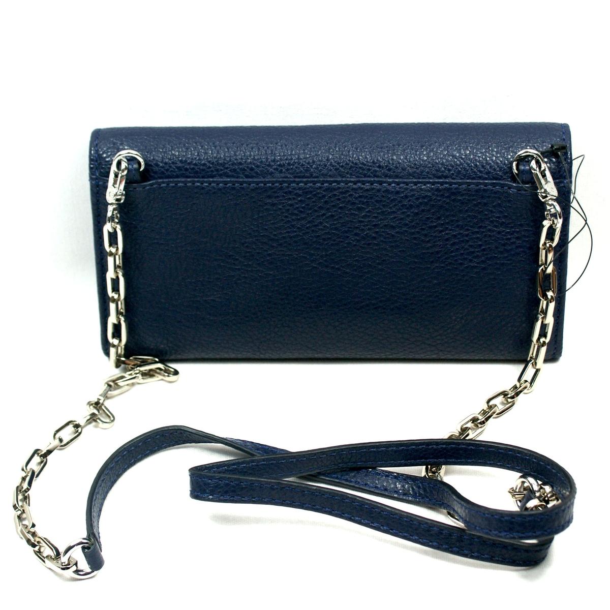 ... Jacobs Indigo Genuine Leather Clutch Wallet Swing Cross Body Bag