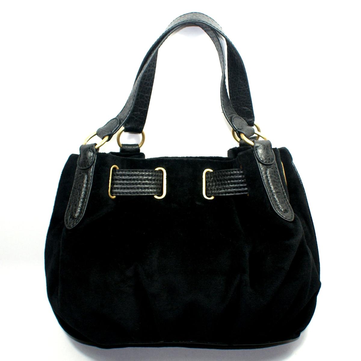 juicy couture shoulder bag black