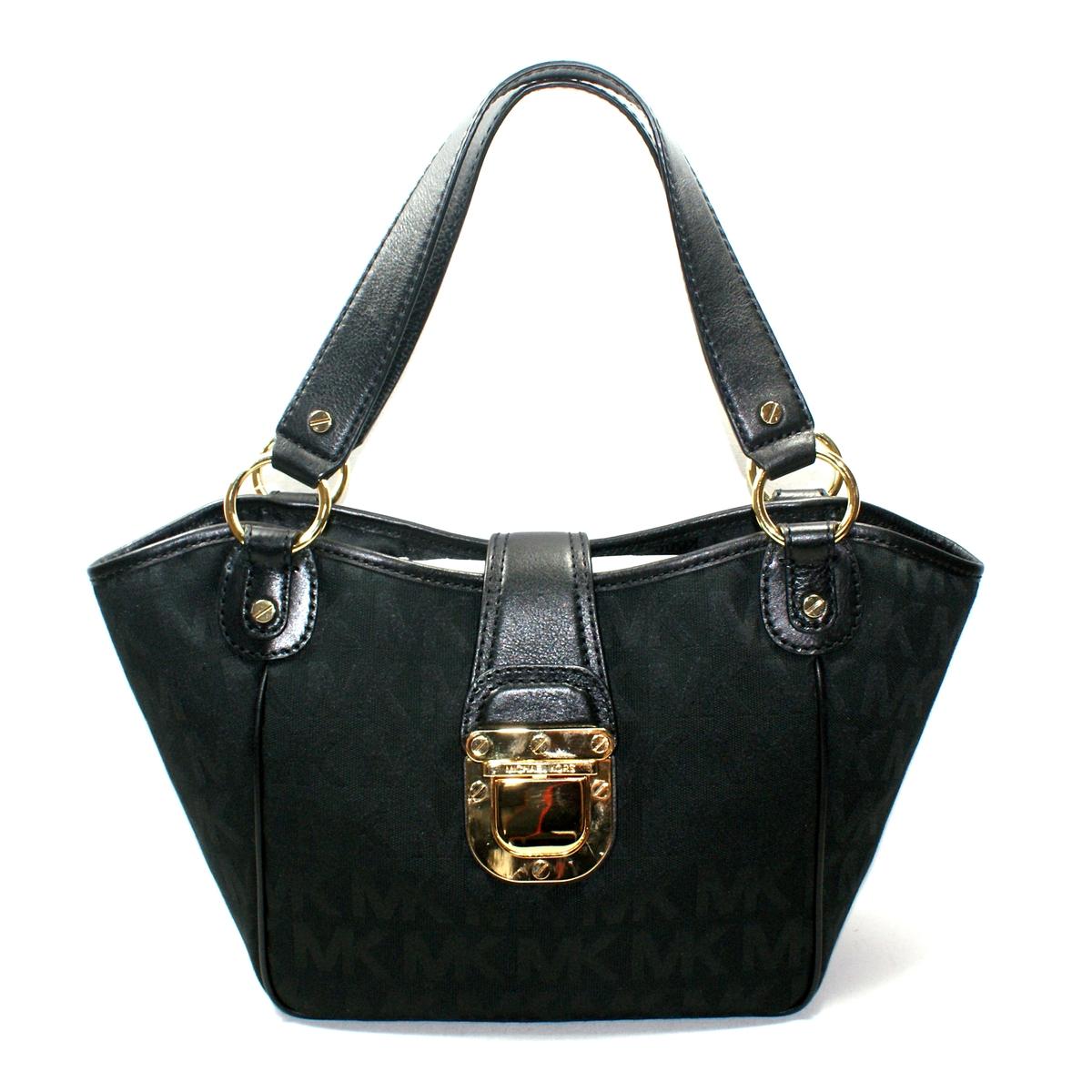 Michael Kors Mk 2024 Signature Jacquard Black