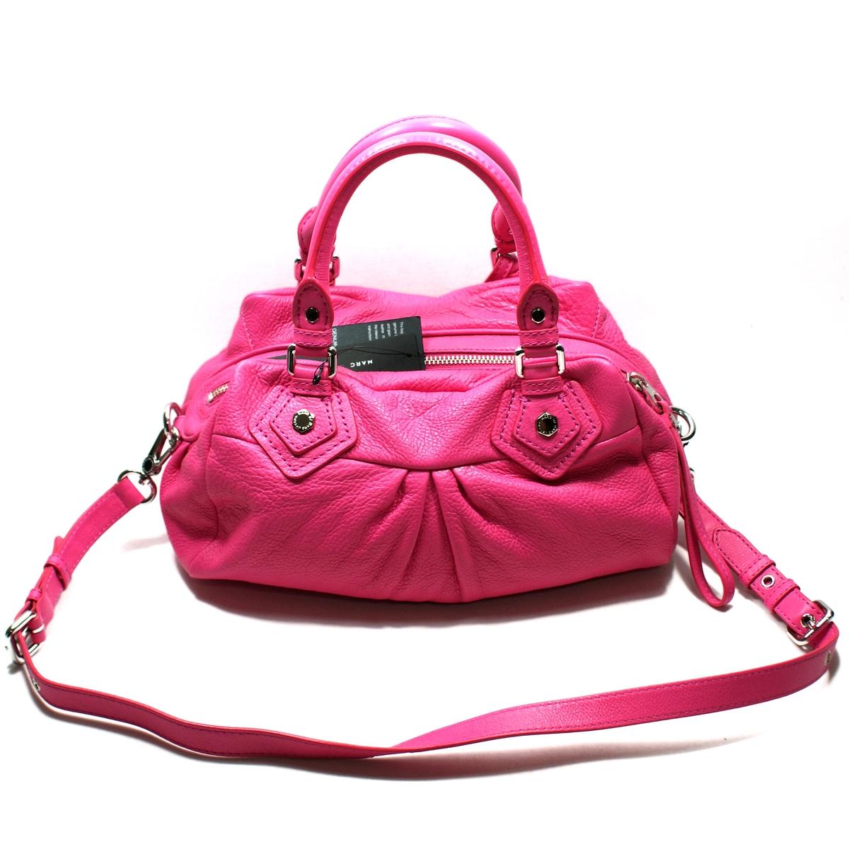 coach blossom pink satchel tote bag