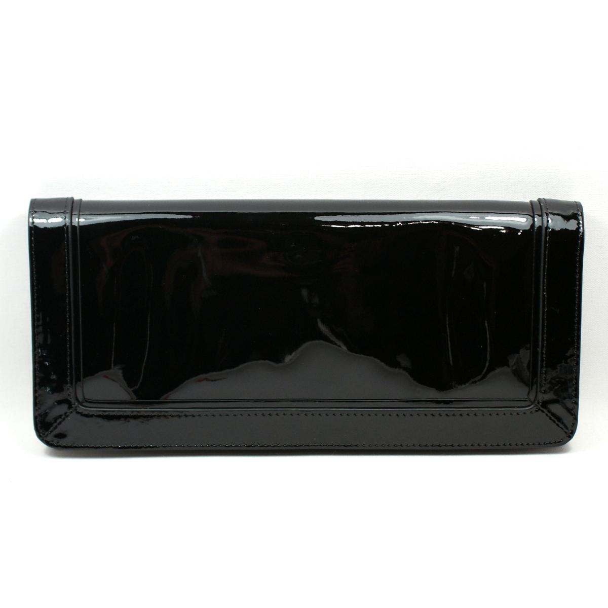 tory burch patent leather clutch