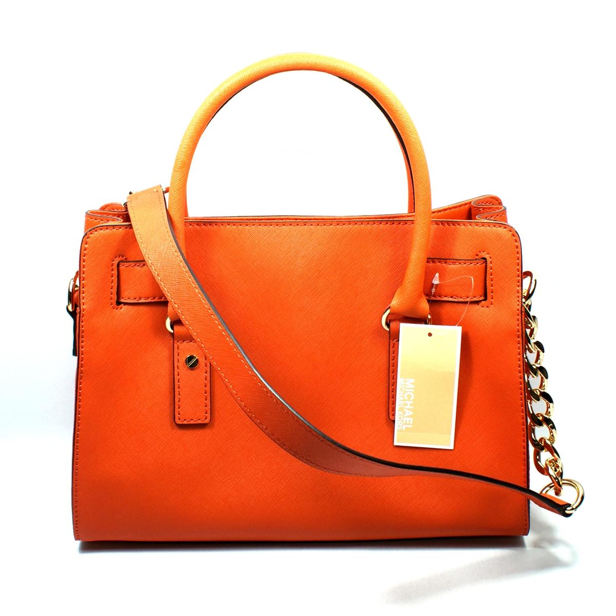 tangerine michael kors purse