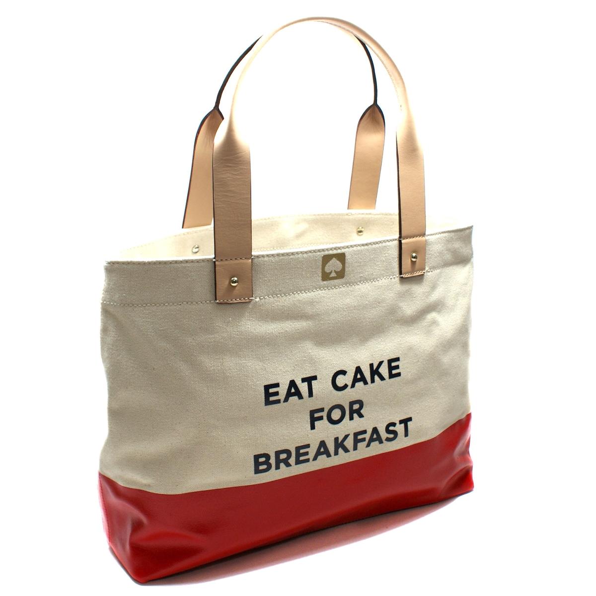 eat cake for breakfast tote