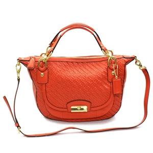 burnt orange shoulder bag