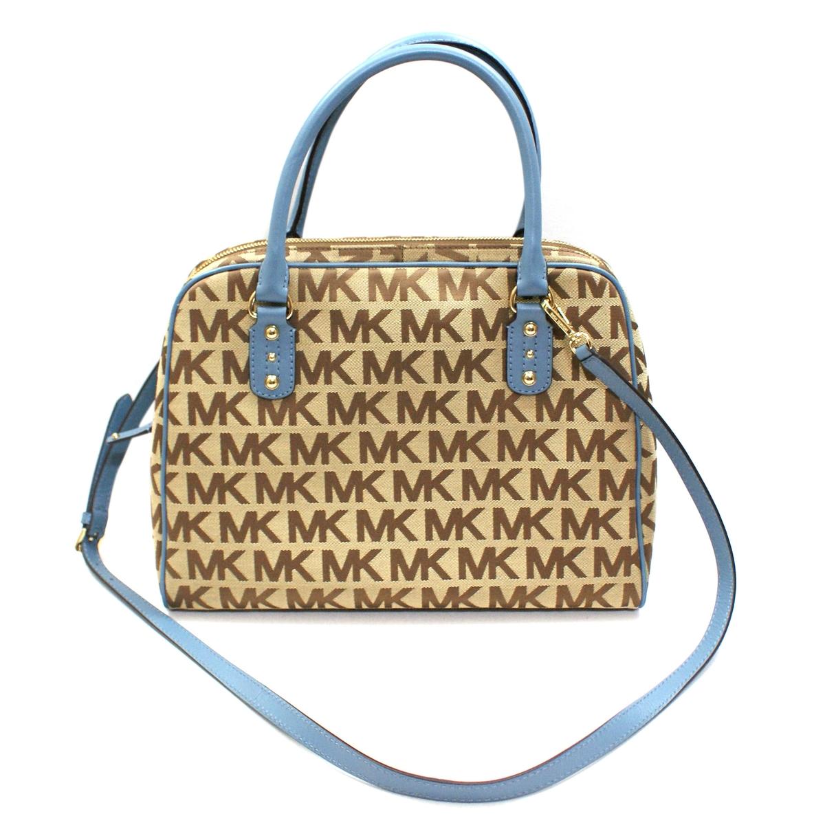 mk signature satchel