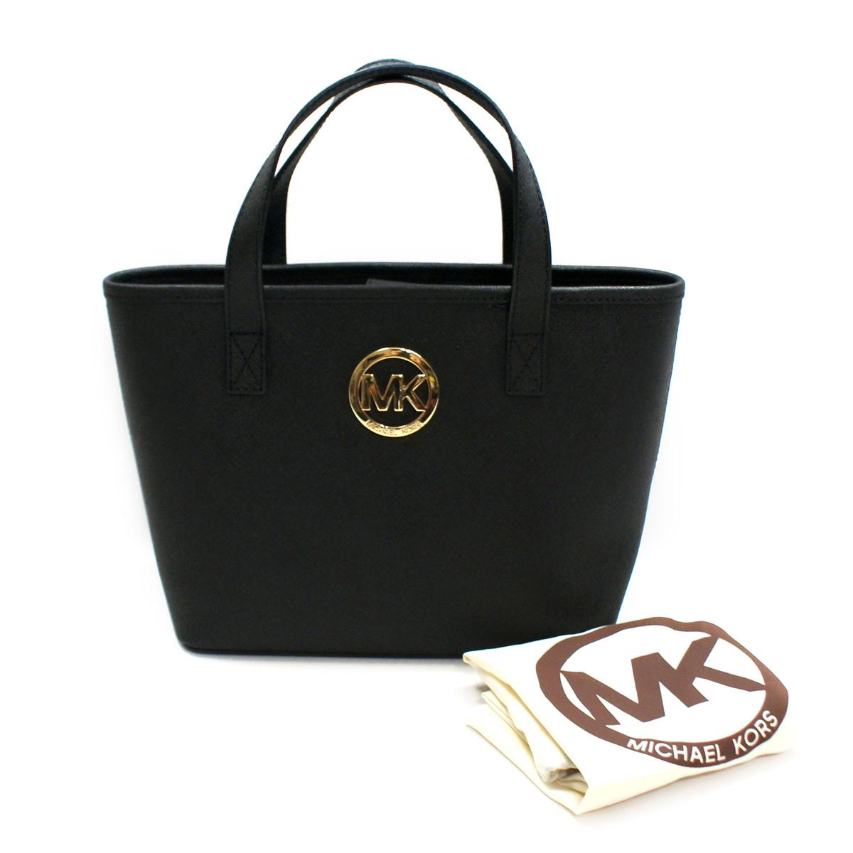 michael kors jet set tote black