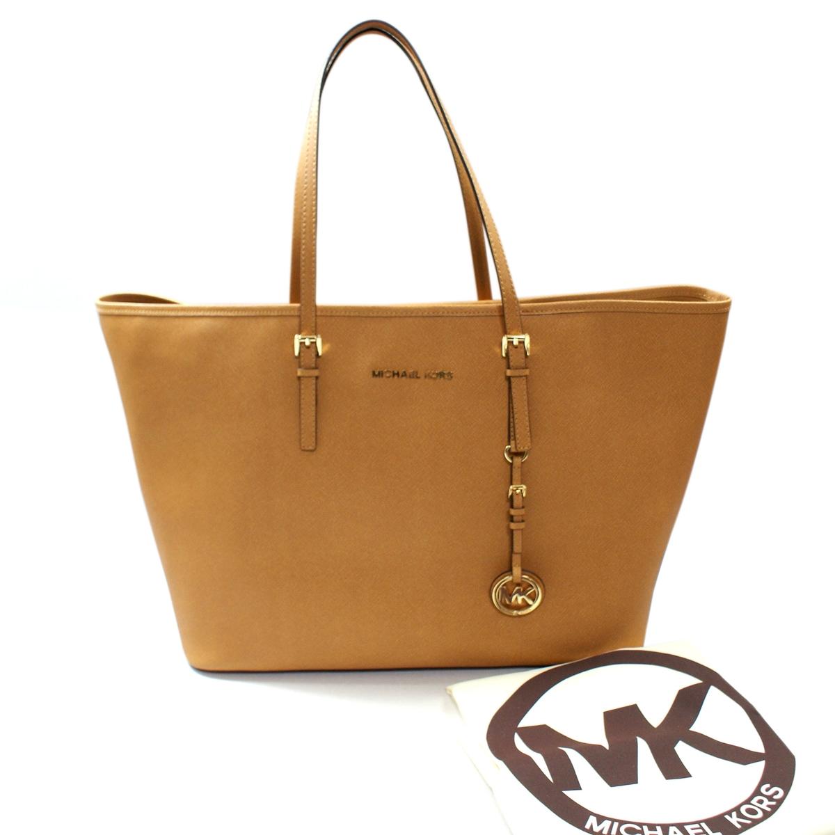 michael kors tan tote bag