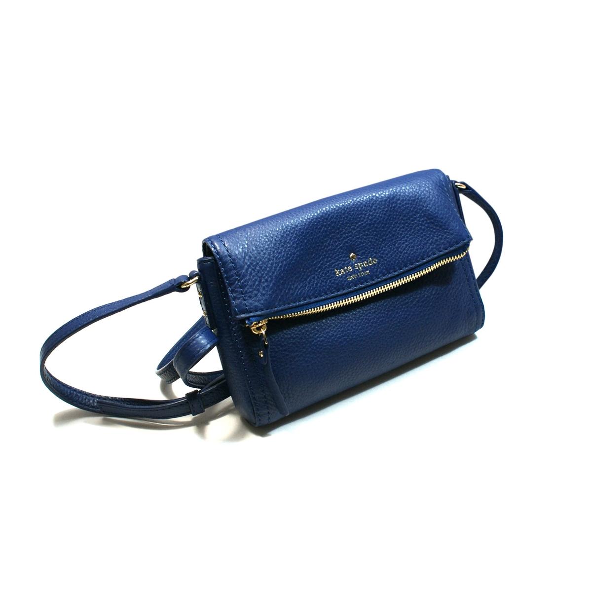 Kate Spade PWRU3681 Blue Cobble Hill Carson Mini Crossbody Bag