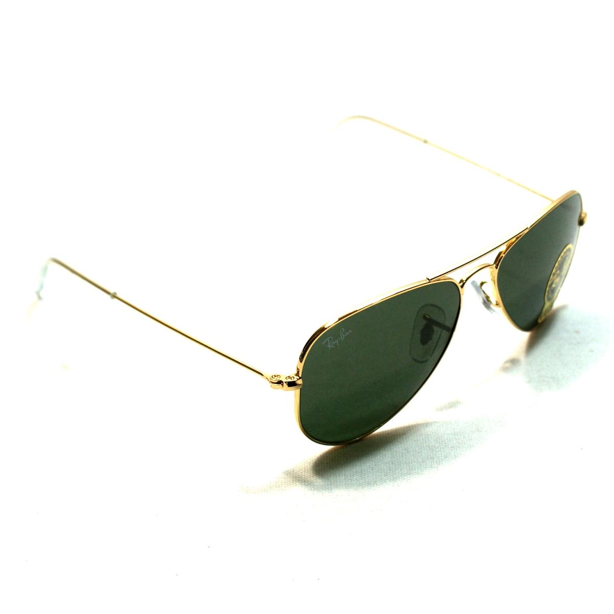 Ray Ban Aviator Small Metal Gold Sunglasses Rb3044 L0207 52 00 3n
