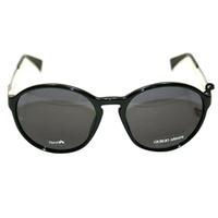 Giorgio ArmaniBlack Round Sunglasses