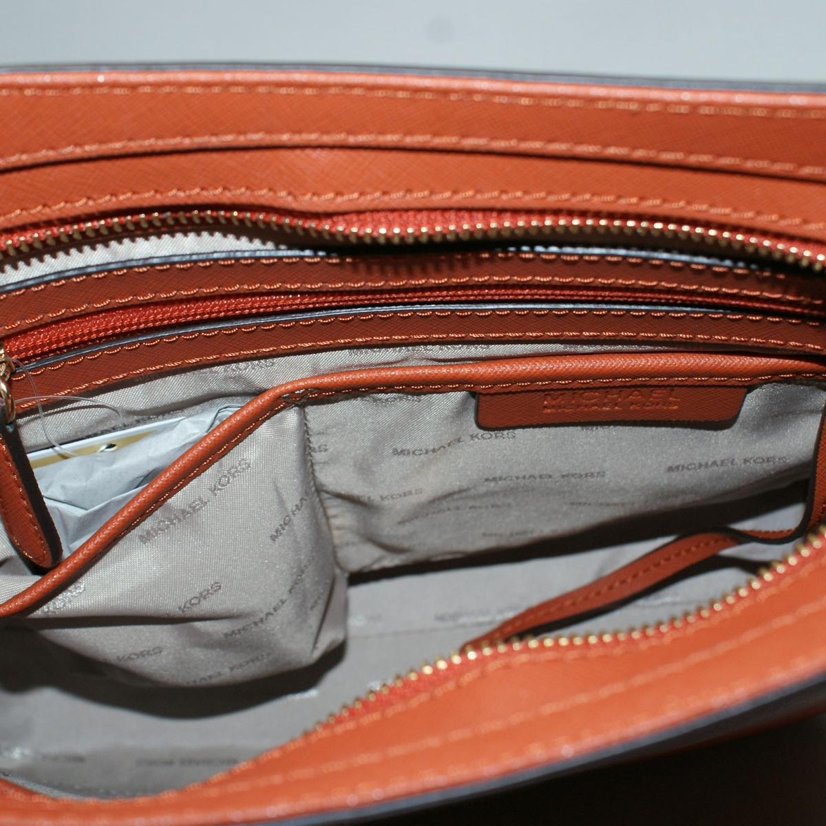 mk orange purse