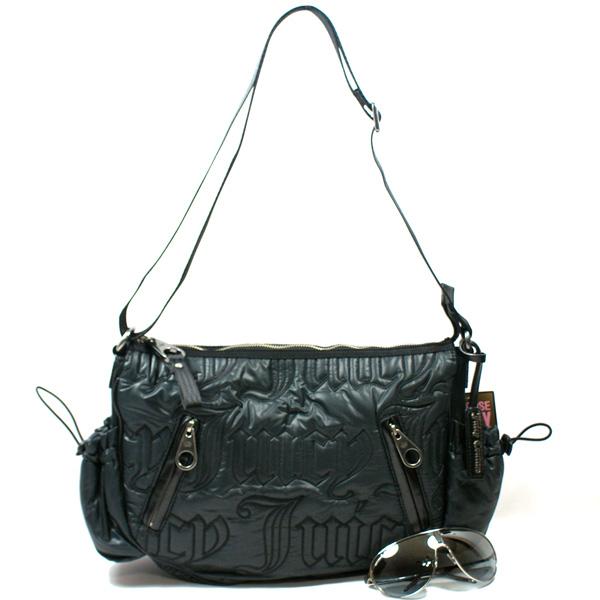 juicy couture shoulder bag black