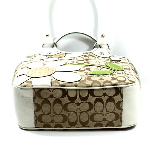 coach tote flower